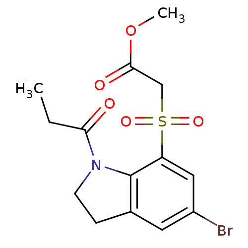 Chemical structure of BindingDB Monomer ID 39400