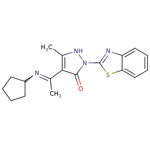 Chemical structure of BindingDB Monomer ID 39439
