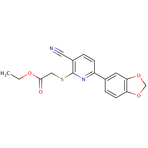 Chemical structure of BindingDB Monomer ID 39445