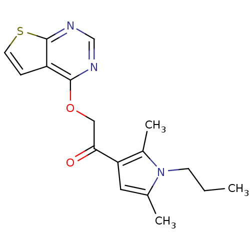 Chemical structure of BindingDB Monomer ID 39460