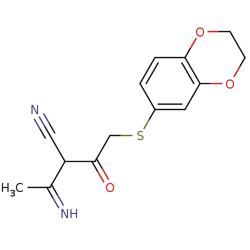 Chemical structure of BindingDB Monomer ID 39464