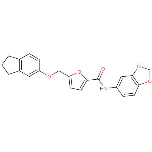 Chemical structure of BindingDB Monomer ID 39496