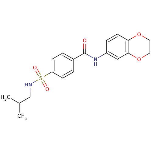 Chemical structure of BindingDB Monomer ID 39526