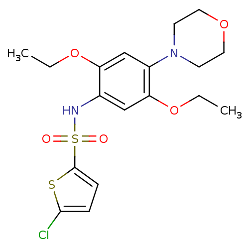 Chemical structure of BindingDB Monomer ID 39547
