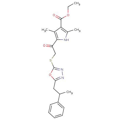 Chemical structure of BindingDB Monomer ID 39606