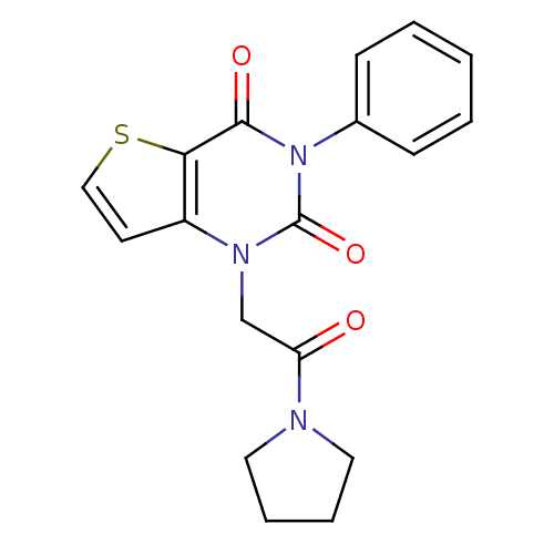 Chemical structure of BindingDB Monomer ID 39611
