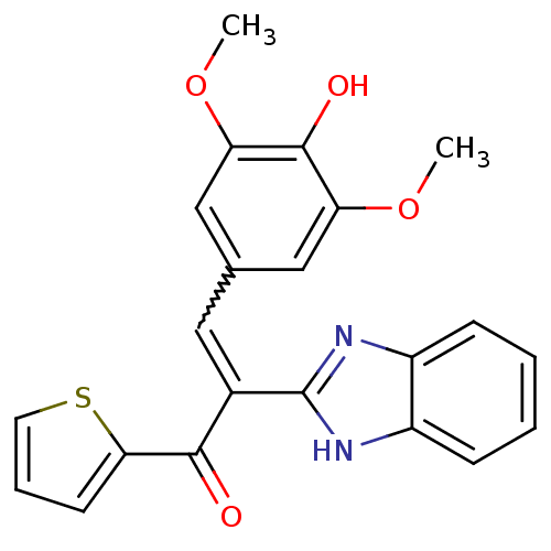 Chemical structure of BindingDB Monomer ID 39711