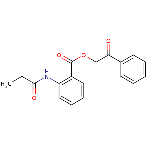 Chemical structure of BindingDB Monomer ID 39800