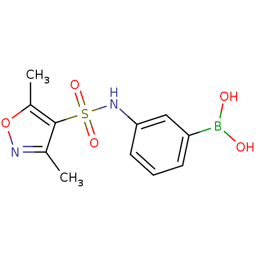 Chemical structure of BindingDB Monomer ID 39819