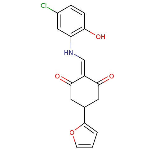 Chemical structure of BindingDB Monomer ID 39915