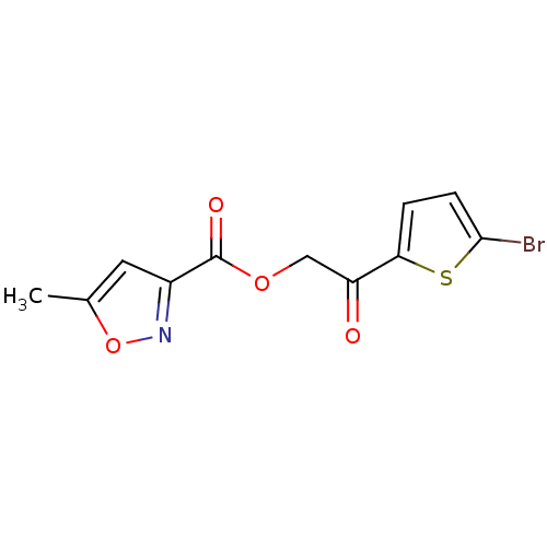 Chemical structure of BindingDB Monomer ID 39997