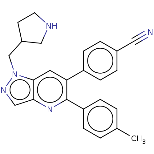 Chemical structure of BindingDB Monomer ID 301020