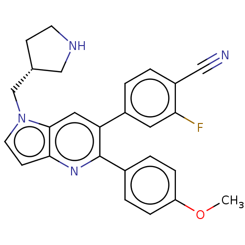Chemical structure of BindingDB Monomer ID 301059