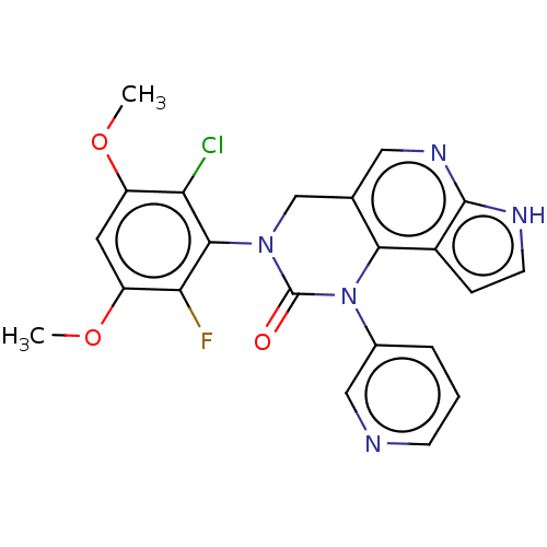 Chemical structure of BindingDB Monomer ID 301292