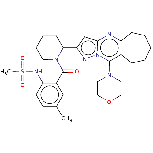 Chemical structure of BindingDB Monomer ID 301496
