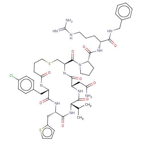 Chemical structure of BindingDB Monomer ID 301681