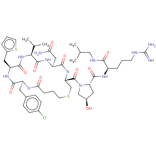 Chemical structure of BindingDB Monomer ID 301684
