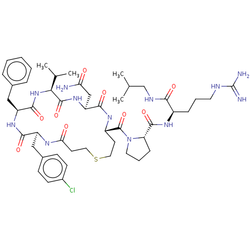 Chemical structure of BindingDB Monomer ID 301694