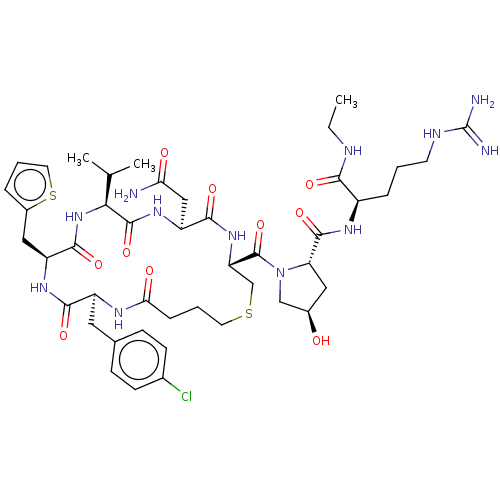 Chemical structure of BindingDB Monomer ID 301696