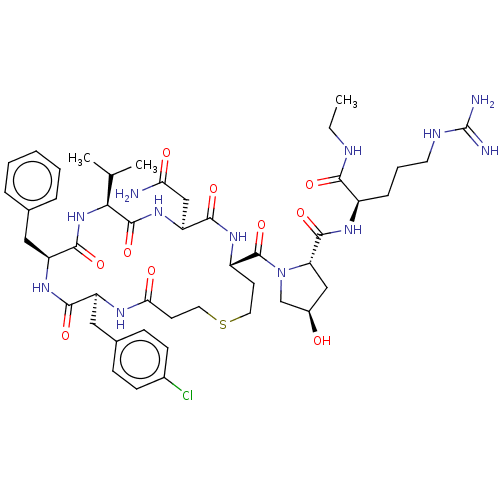 Chemical structure of BindingDB Monomer ID 301700
