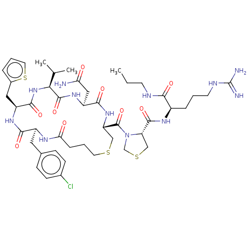Chemical structure of BindingDB Monomer ID 301703