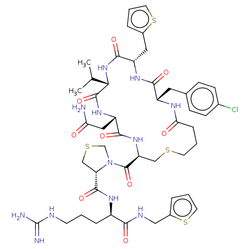 Chemical structure of BindingDB Monomer ID 301704