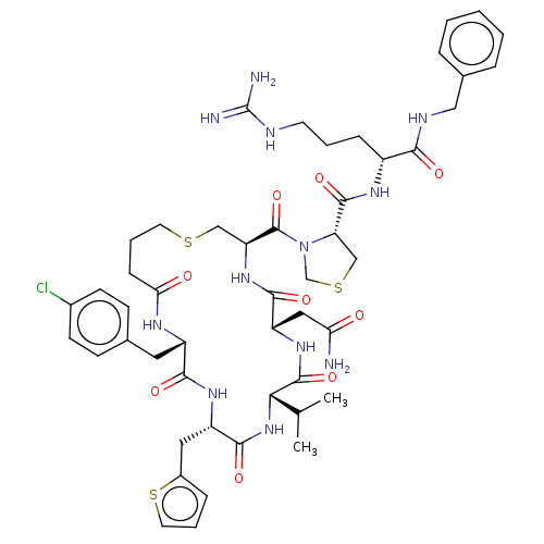 Chemical structure of BindingDB Monomer ID 301707