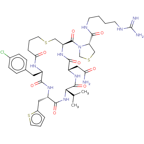 Chemical structure of BindingDB Monomer ID 301708