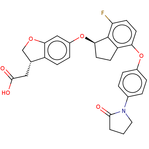 Chemical structure of BindingDB Monomer ID 301768