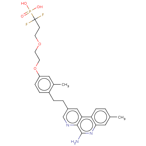 Chemical structure of BindingDB Monomer ID 301788