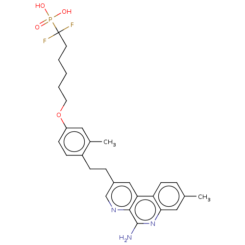 Chemical structure of BindingDB Monomer ID 301809