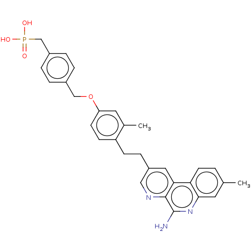 Chemical structure of BindingDB Monomer ID 301810