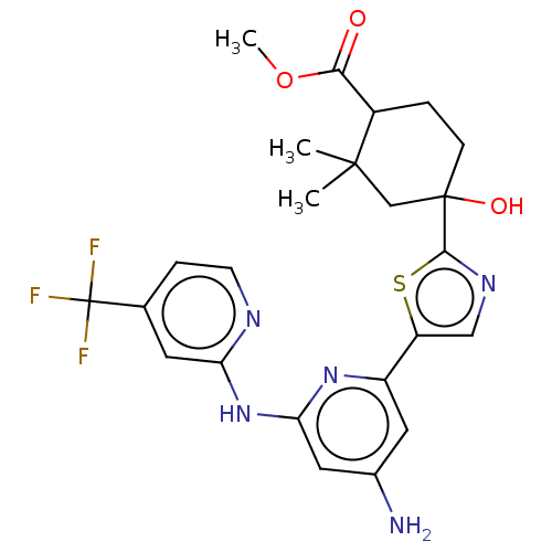 Chemical structure of BindingDB Monomer ID 302001