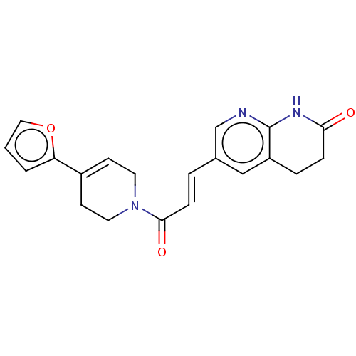 Chemical structure of BindingDB Monomer ID 302053