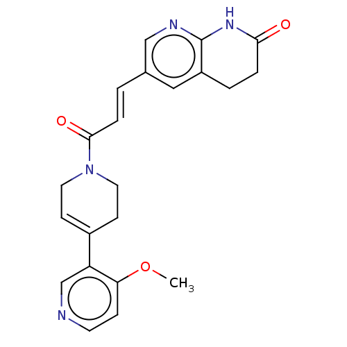 Chemical structure of BindingDB Monomer ID 302064