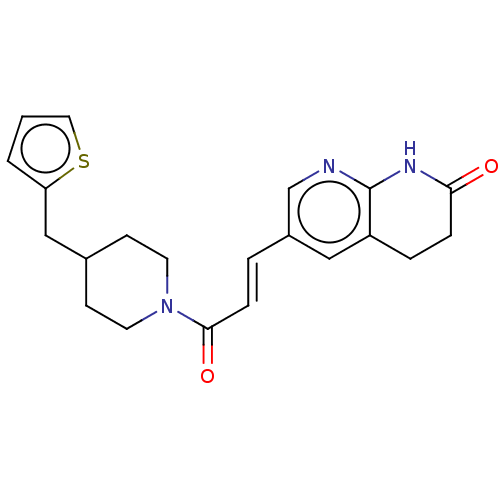 Chemical structure of BindingDB Monomer ID 302080