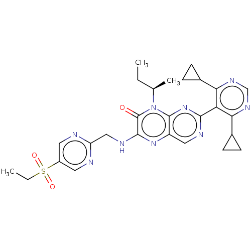 Chemical structure of BindingDB Monomer ID 302274
