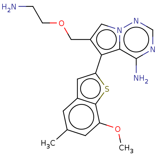 Chemical structure of BindingDB Monomer ID 302362