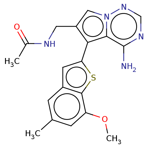 Chemical structure of BindingDB Monomer ID 302363
