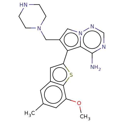 Chemical structure of BindingDB Monomer ID 302379