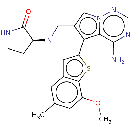 Chemical structure of BindingDB Monomer ID 302381