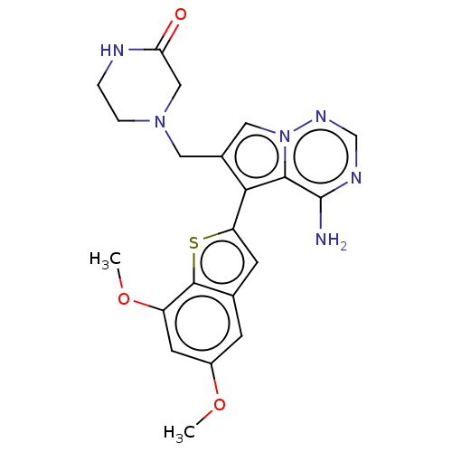 Chemical structure of BindingDB Monomer ID 302387