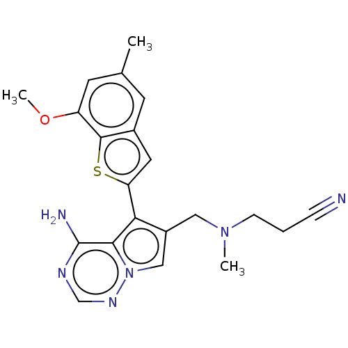 Chemical structure of BindingDB Monomer ID 302400