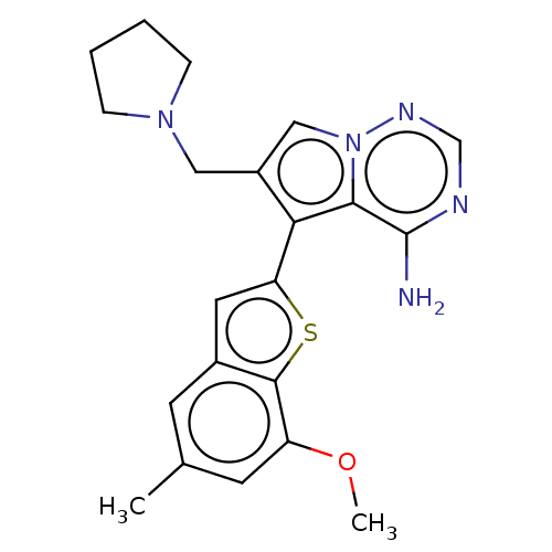 Chemical structure of BindingDB Monomer ID 302401