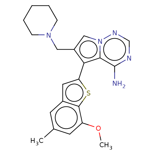 Chemical structure of BindingDB Monomer ID 302405