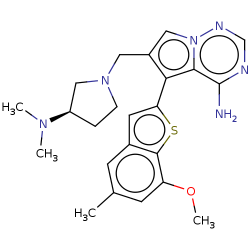 Chemical structure of BindingDB Monomer ID 302419