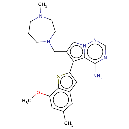 Chemical structure of BindingDB Monomer ID 302422