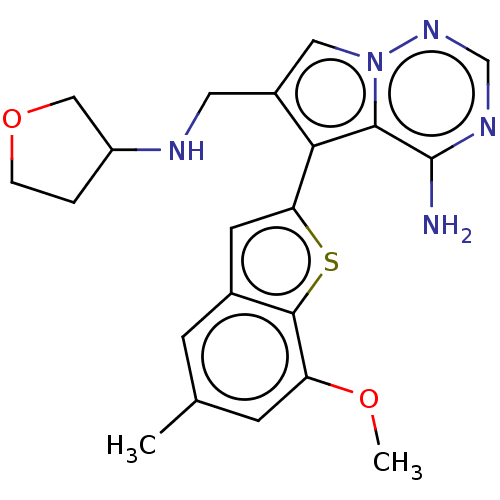 Chemical structure of BindingDB Monomer ID 302427