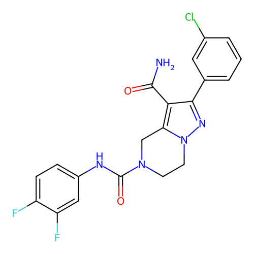Chemical structure of BindingDB Monomer ID 302590
