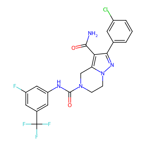 Chemical structure of BindingDB Monomer ID 302599